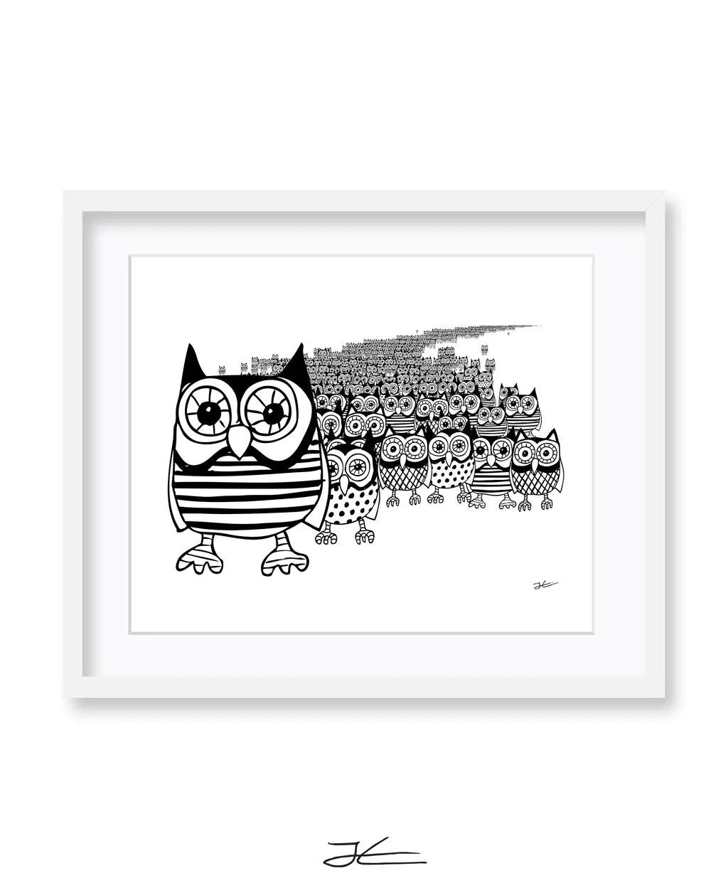 Owl Migration - Print/ Framed Print