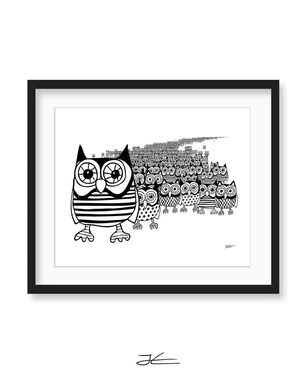 Owl Migration - Print/ Framed Print