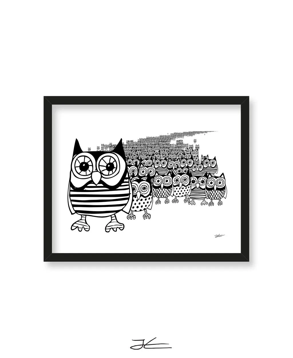 Owl Migration - Print/ Framed Print