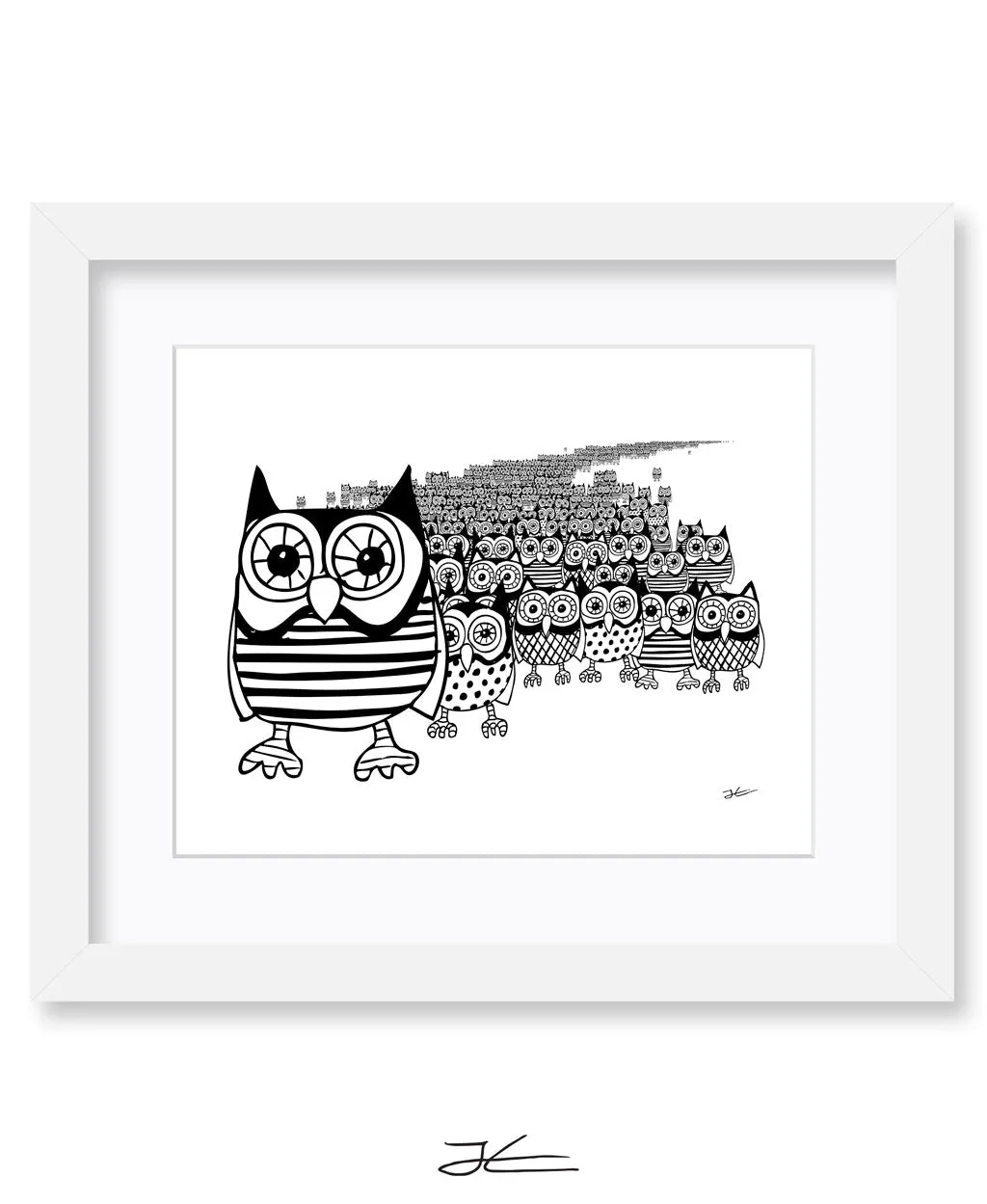 Owl Migration - Print/ Framed Print