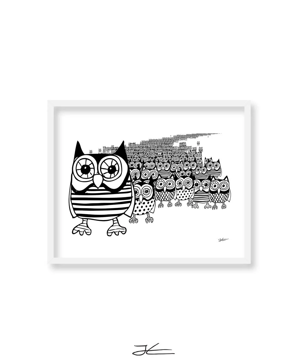 Owl Migration - Print/ Framed Print