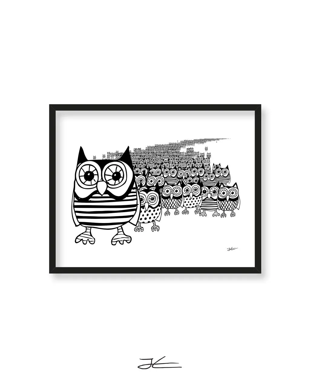 Owl Migration - Print/ Framed Print
