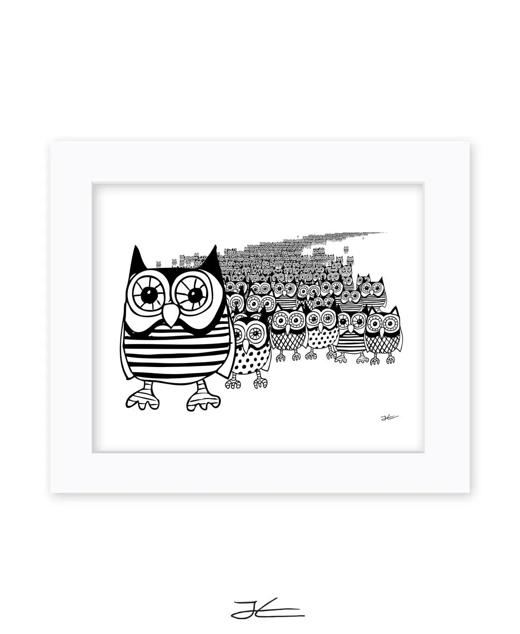 Owl Migration - Print/ Framed Print