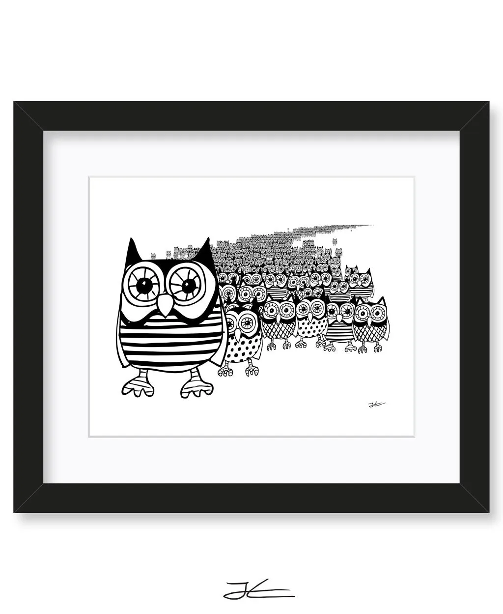 Owl Migration - Print/ Framed Print