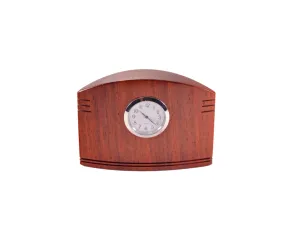Paduak Cutaway Curve Small Clock