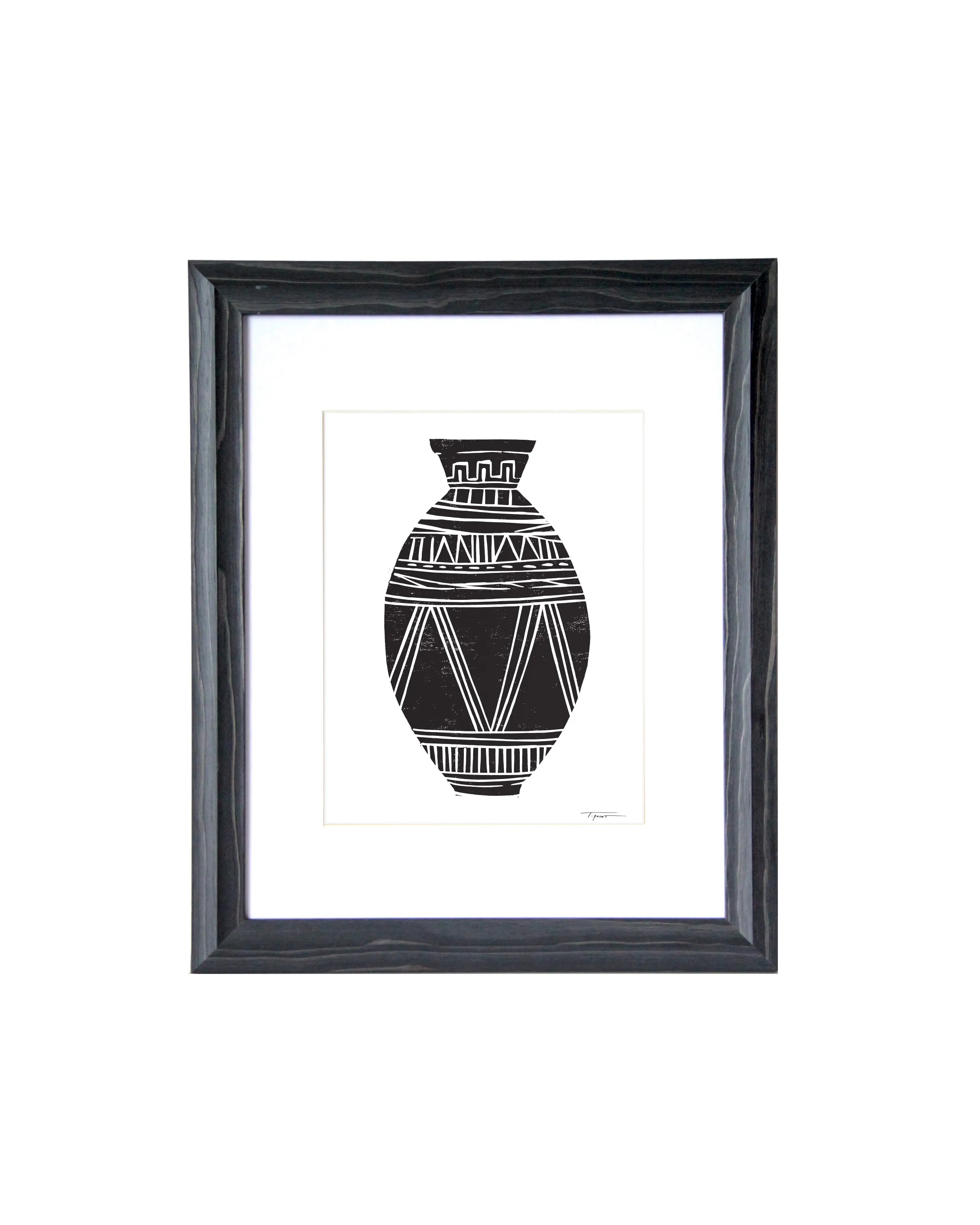 Patterned Vase Illustration