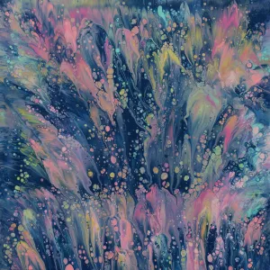 "Joy" original painting, 24" x 24"