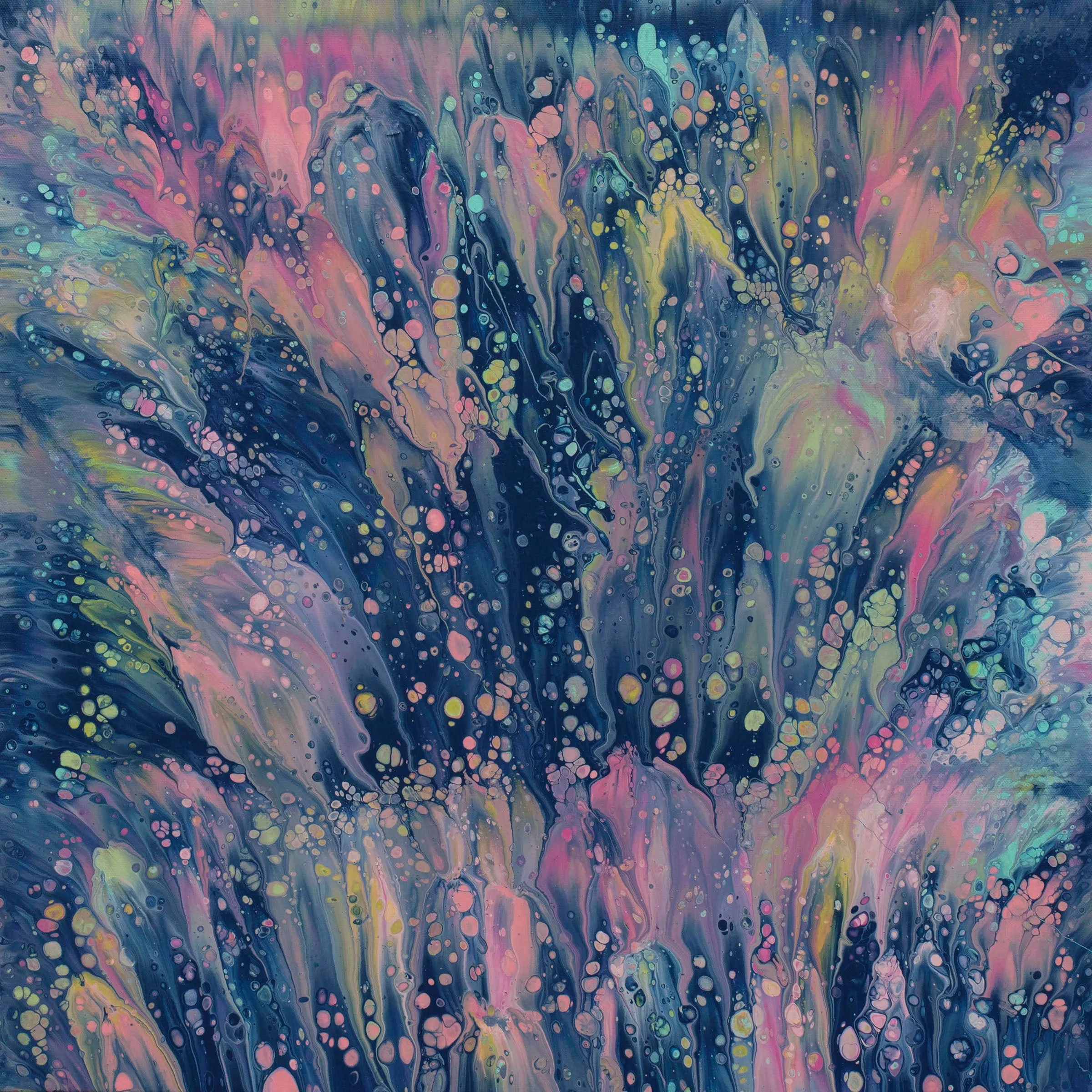 "Joy" original painting, 24" x 24"