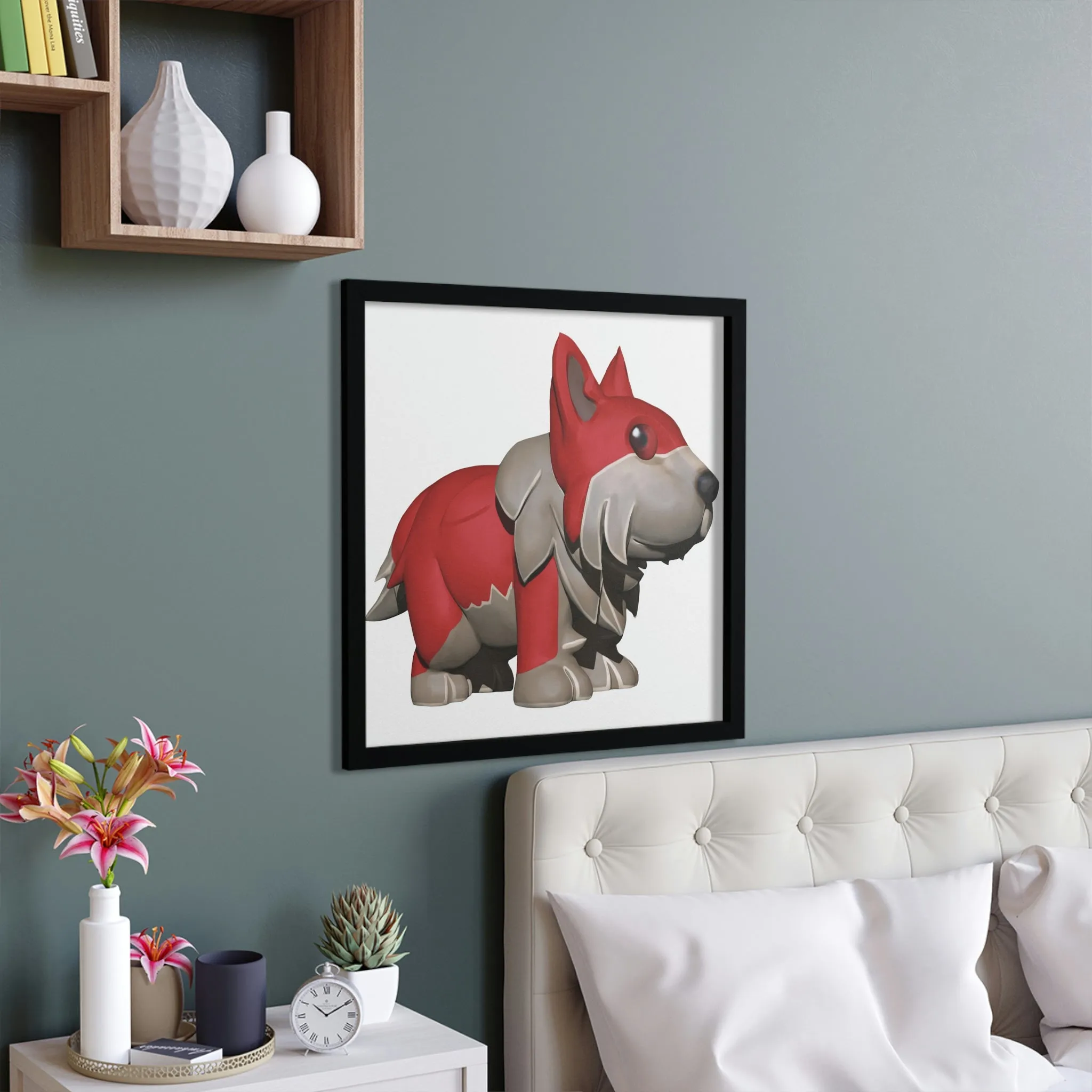 Red Dog Framed Poster