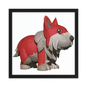 Red Dog Framed Poster