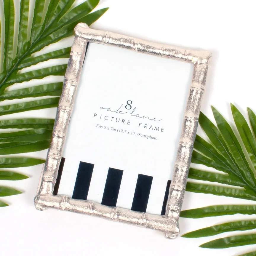 Silver Bamboo 5x7 Frame