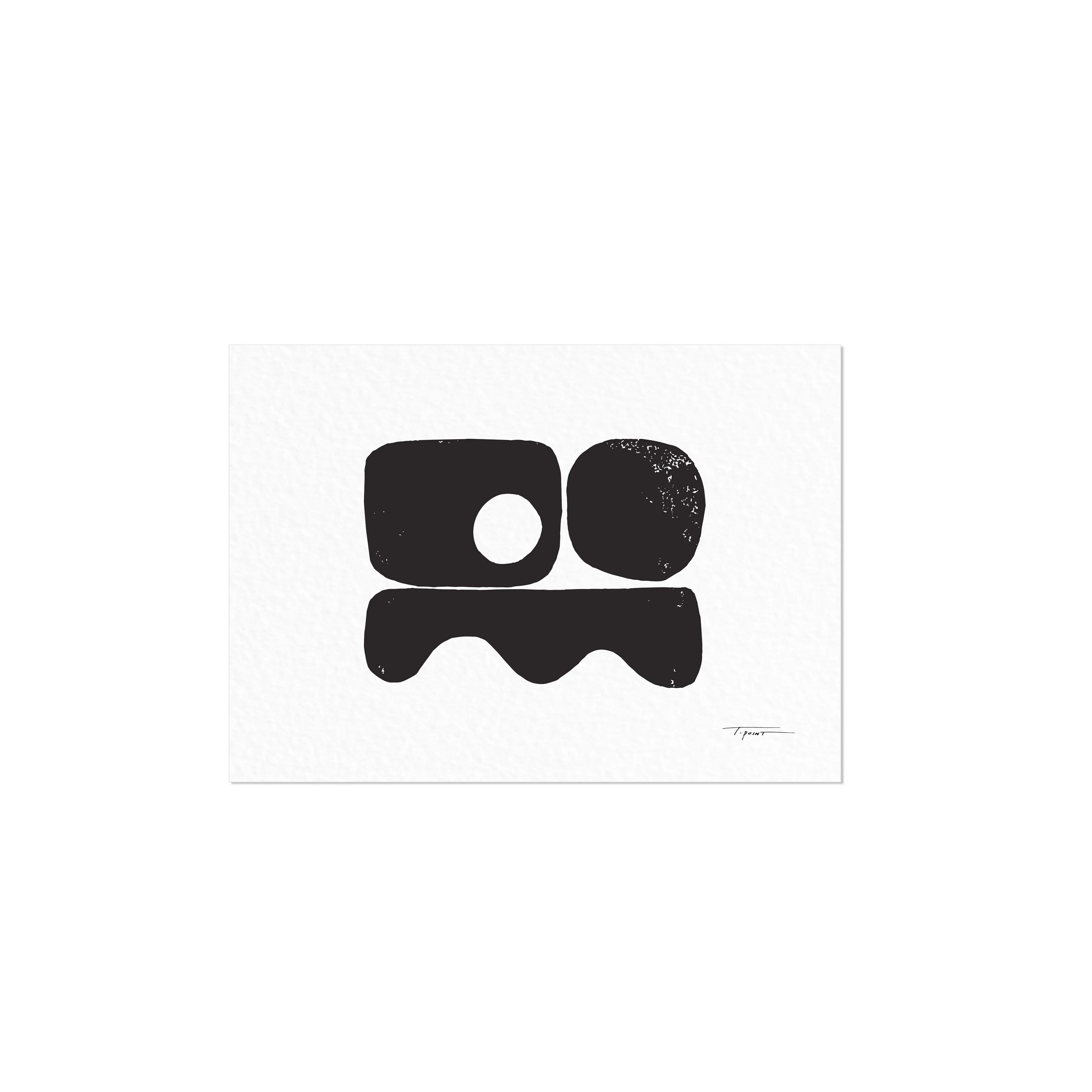 Simplicity III I Mini Block Print