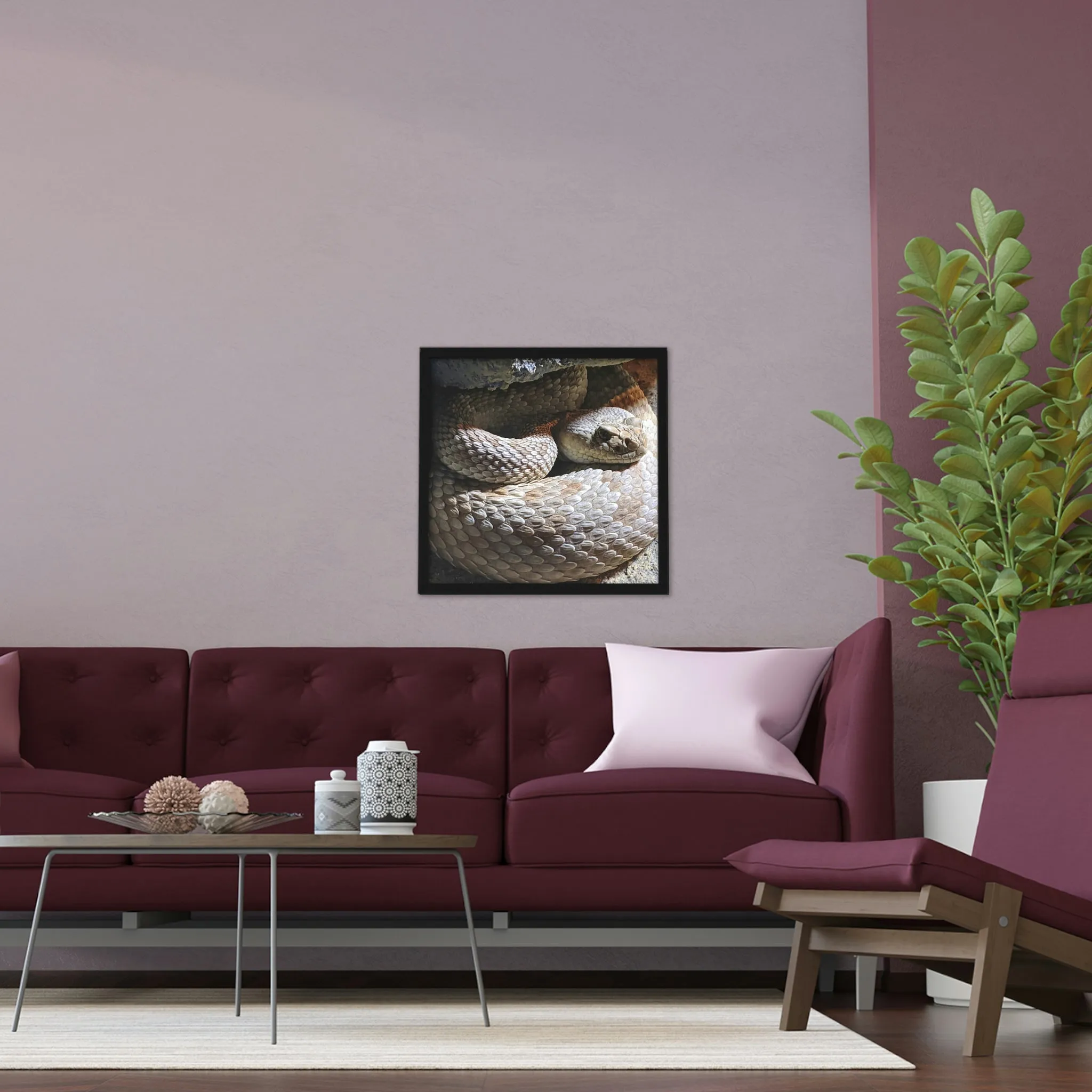 Snake Framed Poster