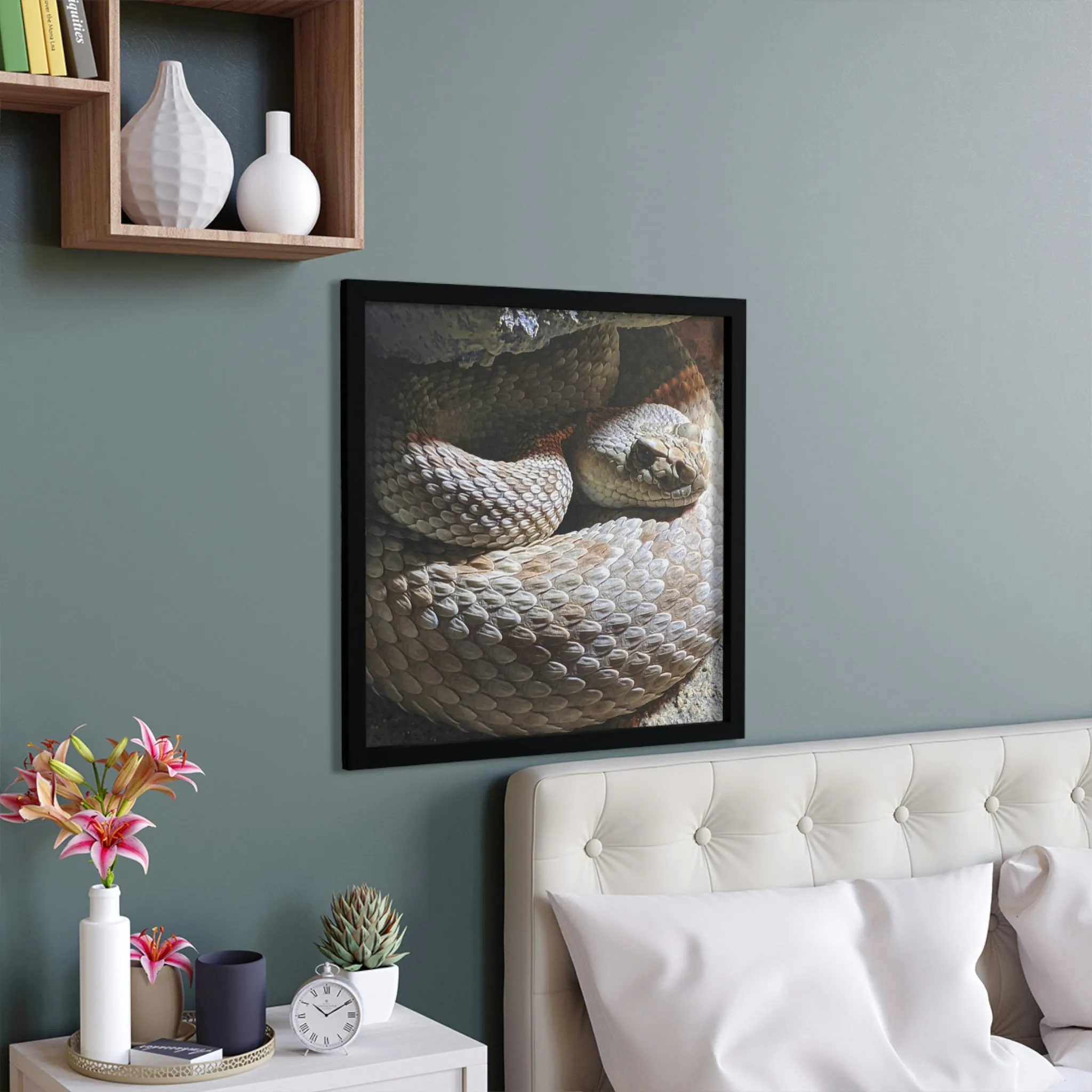 Snake Framed Poster
