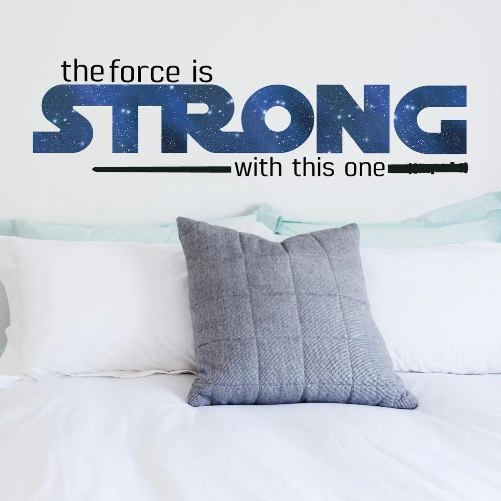 Star Wars Strong Quote Peel and Stick Wall Decals