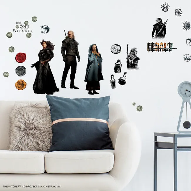 The Witcher Characters Wall Decals