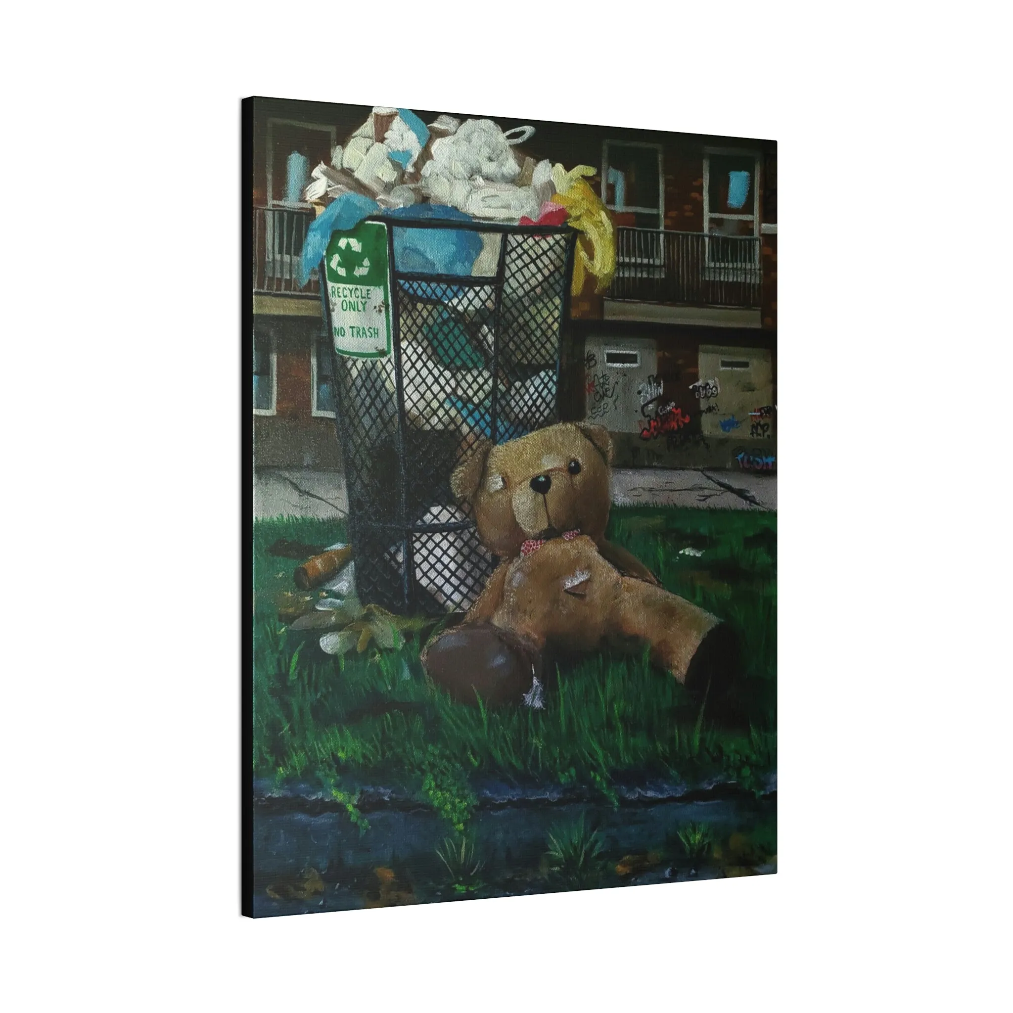Toys in the Hood #1 Canvas Stretched, 0.75"