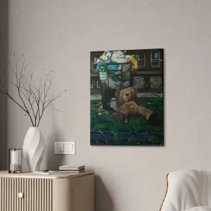 Toys in the Hood #1 Canvas Stretched, 0.75"