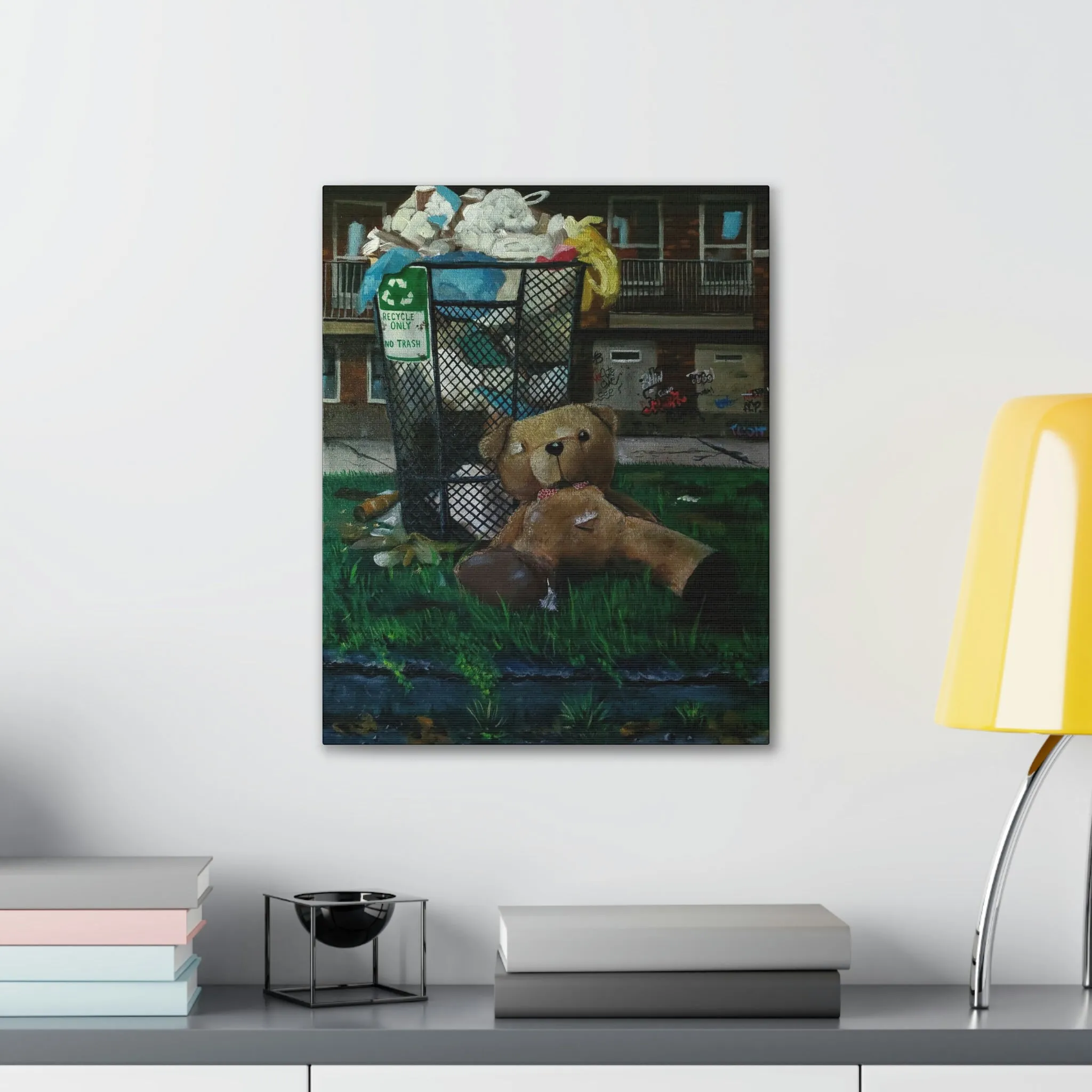 Toys in the Hood #1 Canvas Stretched, 0.75"