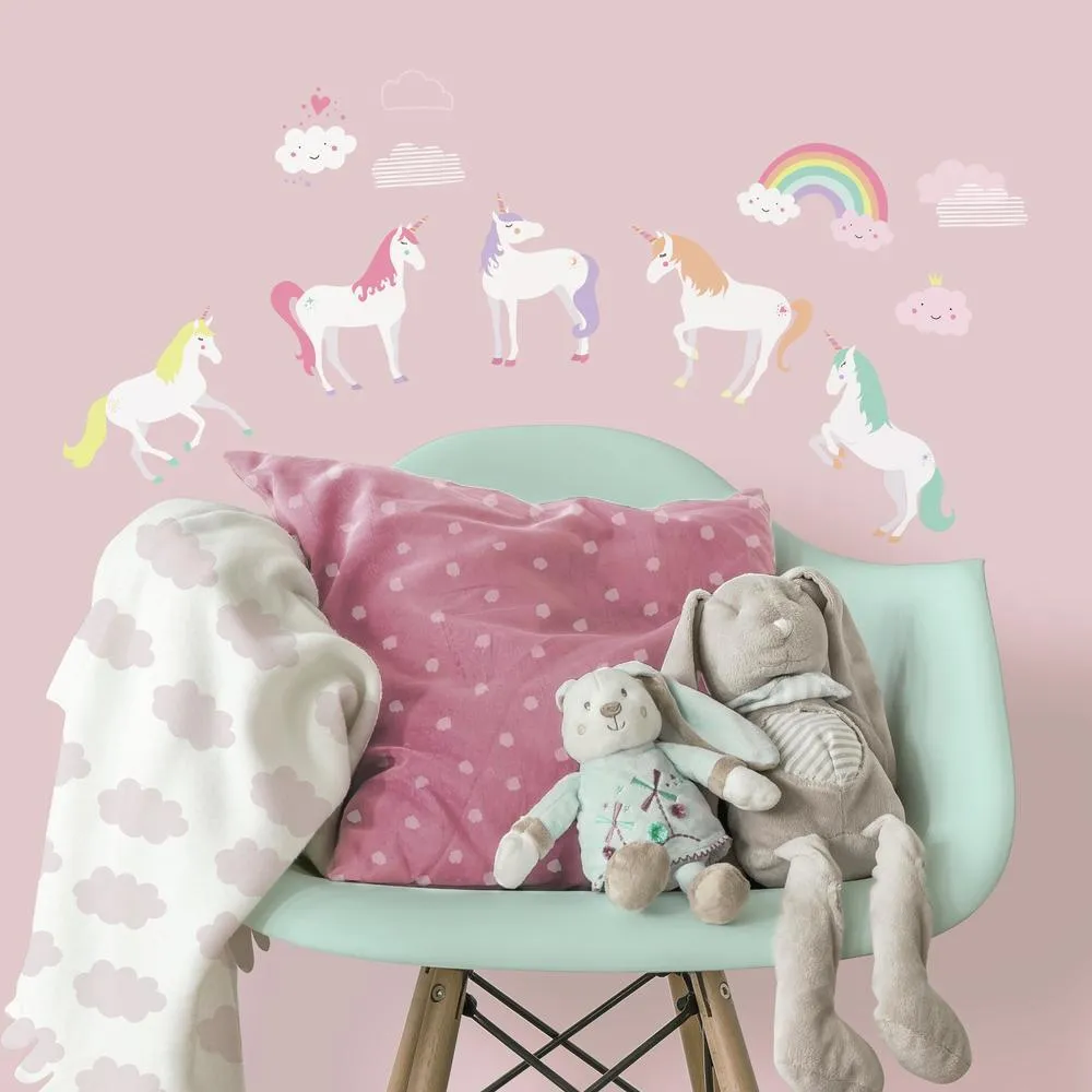 Unicorn Magic Peel and Stick Wall Decals