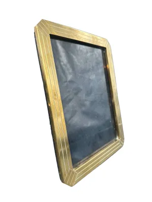 Vintage Italian Brass Picture Frame 1980s