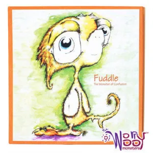 Worry Woos Monsters Wall Art-Fuddle